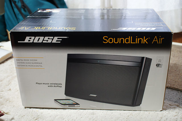 Bose SoundLink Air digital music system | 月光お茶の間雑記